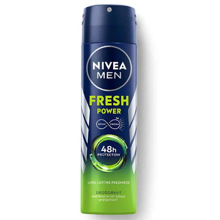 Nivea Men Fresh Power Deodorant Spray No. 82912, 150 ml
