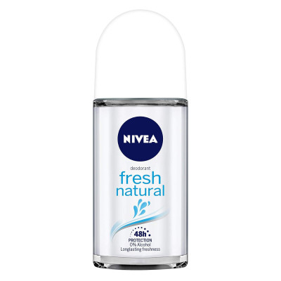 Nivea #82809 Fresh Natural Deo Roll 50Ml