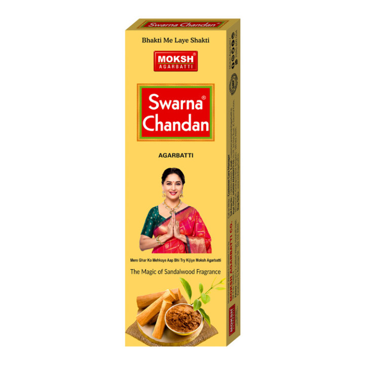 Moksh Swarna Chandan Incense Sticks, 90 g