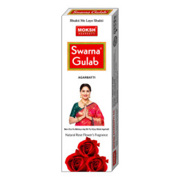 Moksh Swarna Gulab Jumbo Incense Sticks, 105 g