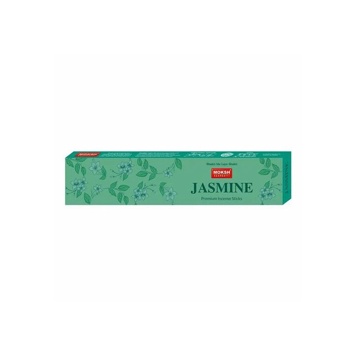Moksh Lucky Jasmine Flora Incense Sticks, 15 g