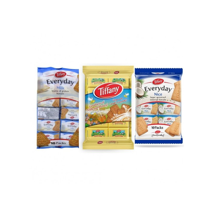 Tiffany Assorted Biscuits, 10 x 40 g, 3 packs