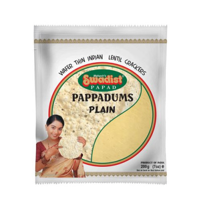 Swadist Plain Papad 200Gm