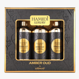 Hamidi Amber Oud Gift Set, 95 ml
