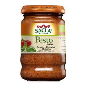 صلصة بيستو الأحمر العضوية 190 جرام