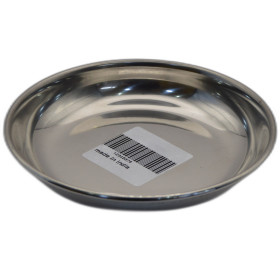 برهان 7 بوصة طبق حلوى خفيف بالستيل المقاوم للصدأ