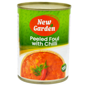 حديقة جديدة فول مقشور بالفلفل 400 جم