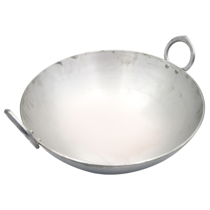 Burhan No. 18 Aluminium Casting Kadai, 1 pc