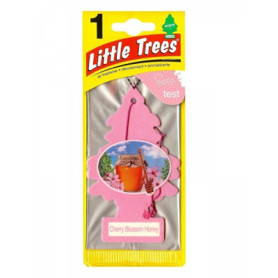 مُنَظِّف هواء ورقي ليتل تريز بزهرة الكرز والعسل 1 قطعة