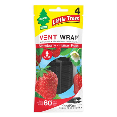 Little Trees Strawberry Air Fresh Vent Wrap 1Pcs