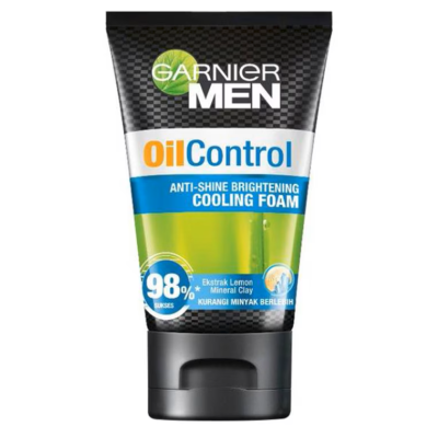 Garnier Men Oil Control Cooling Foam Facewash 100Ml