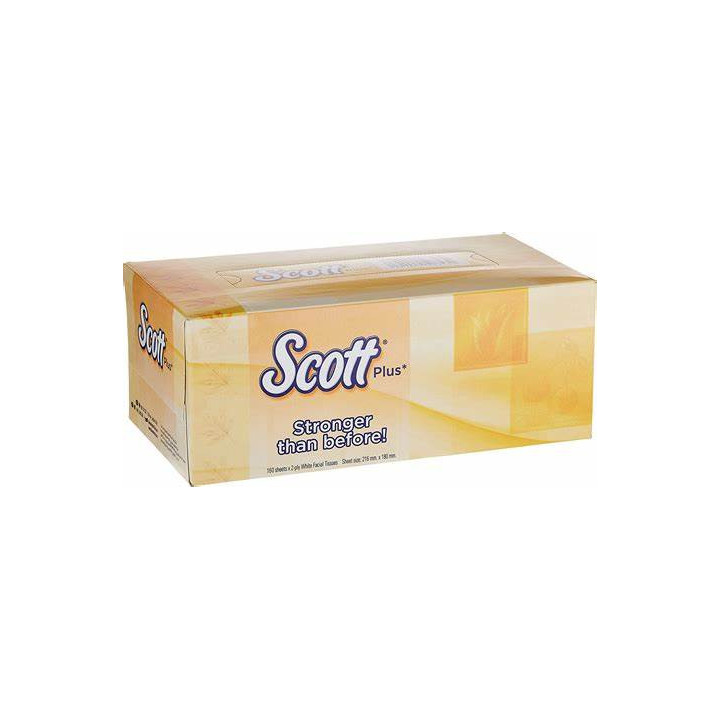 Scott Facial Tissues, 160 sheets