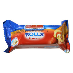 Americana Stawberry Roll 25G