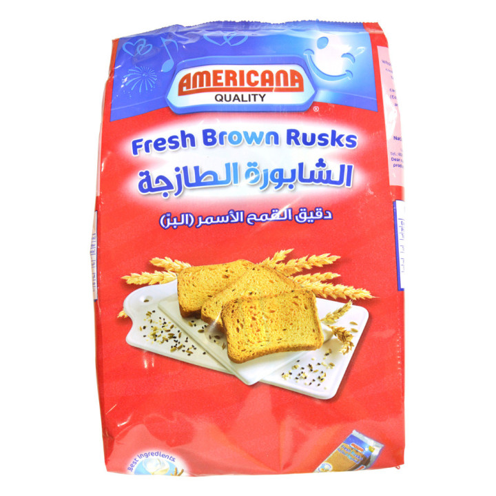 Americana Brown Grain Rich Rusk, 395 g