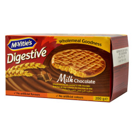 McVitie's Milk Chocolate Digestive Biscuits, 200 g