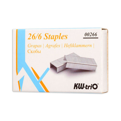 Kw-Trio 26/6 1000P Staples 1Pkt