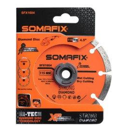 Somafix Diamond Blade No. SFX1604, 4.5 in, 1 pc