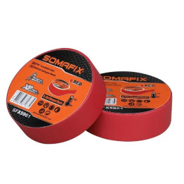 Somafix Electric Tape, Red, No. SFX5961, 1 pc