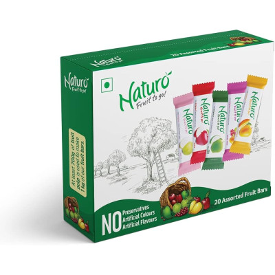 Naturo Mixed Berry 20P Fruit Bar 10G