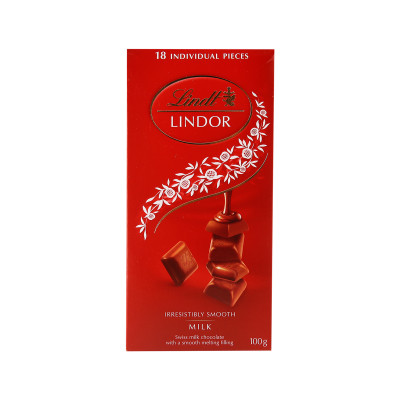 Lindt Lindor Smooth Milk Chocolate 100Gm