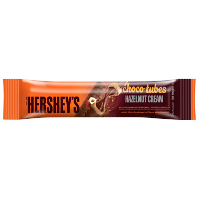 Hersheys Choco Tubes Hazelnut Cream Wafer 18Gm