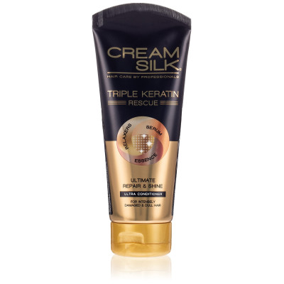 Cream Silk Repair And Shine Gold Keratine Conditioner 170Ml