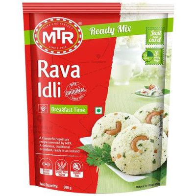Mtr Rava Idli Ready Mix 500G