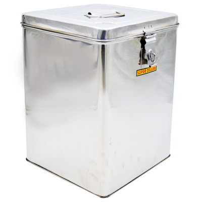 Burhan No. 8 Ss Square Dabba 1Pc