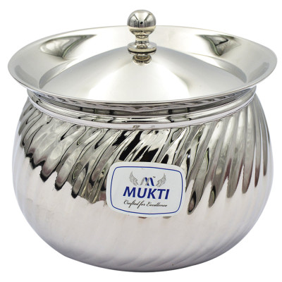 Burhan Mukti #3 Cross Ss Curry and Rice Belly Pot 1Pcs