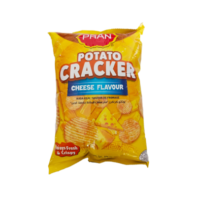 Pran Cheese Potato Crackers 60Gm