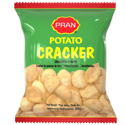 Pran Plain Potato Crackers 60Gm