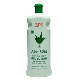RDL Aloe Vera Hand & Body Gel Lotion, 600 ml