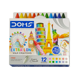 أقلام ديمس 12 لون صبغة فضي بطول طويل إضافي (1 عبوة)