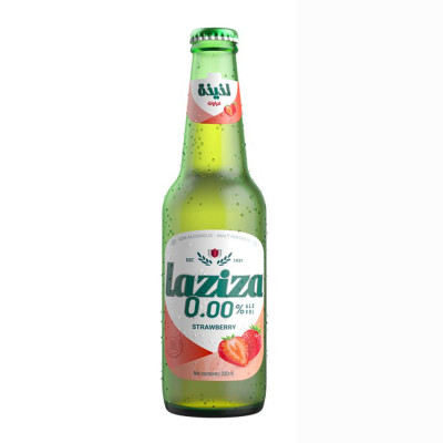Laziza Strawberry Non Alcoholic Beverage 330Ml