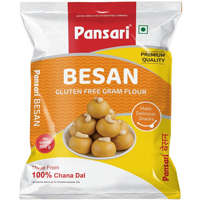 Pansari Gluten Free Besan 500Gm