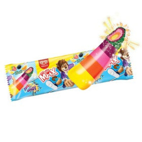 آيس كريم على عصا بنكهة قوس قزح 62 مل من وولز ماكس