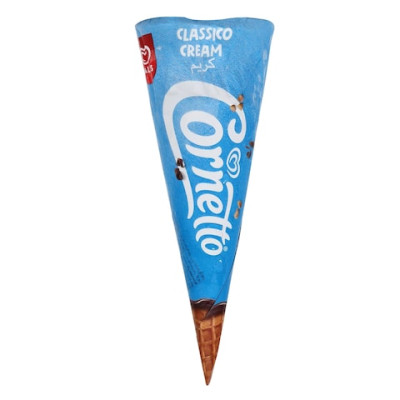Cornetto Classico Cream Icecream Cone 125Ml