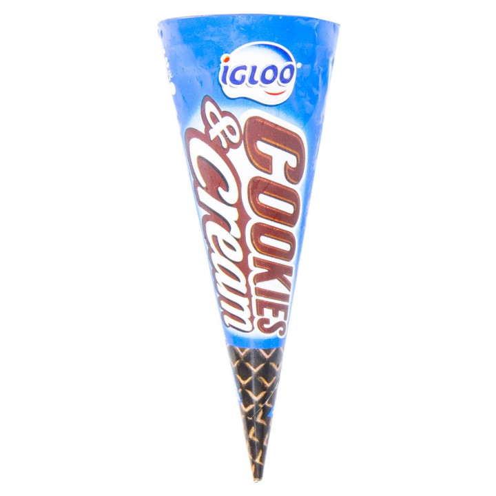 Igloo Cookies and Cream Cone, 120 ml