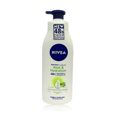 Nivea Deep Moisture Serum Aloe And Hydration Body Lotion 400Ml