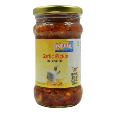 مخلل ثوم أشوكا بزيت زيتون 300 جرام