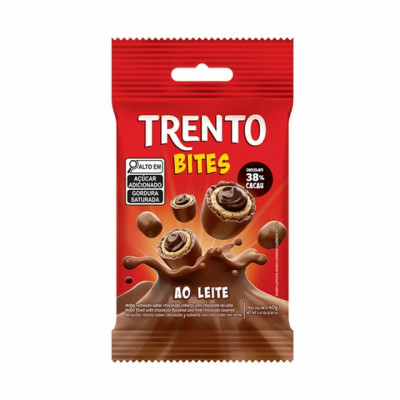 Trento Ao Leite Milk Bites 40Gms