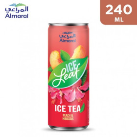 Almarai Peach & Hibiscus Iced Tea – 240 ml Tin
