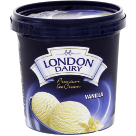 London Dairy Vanilla Ice Cream Tub 125ml