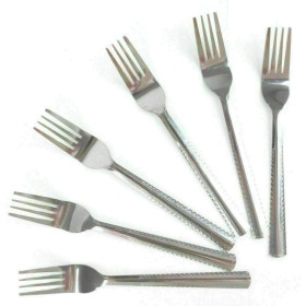 شوكة من الفولاذ المقاوم للصدأ بطول 6 بوصات قطعة واحدة