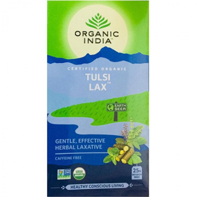 Organic India Lax Wellness Organic Tulsi Tea 45Gm