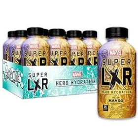 مشروب ترطيب أريزونا سوبر LXR هيرو بالخوخ والمانجو 473 مل