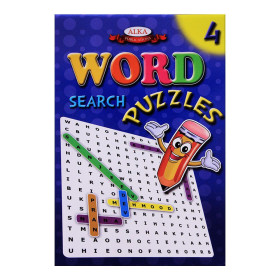 Alka Word Search Puzzles Book (4 Puzzles)