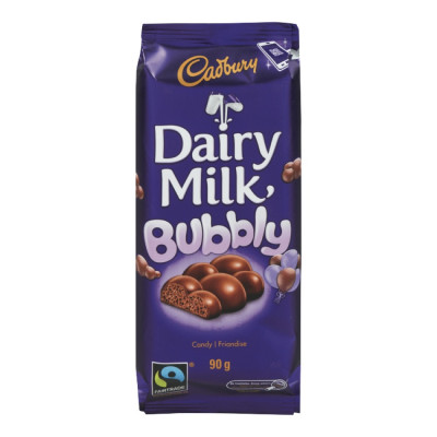 Dairy Milk Bubbly Milk Chocolate Bar 156G
