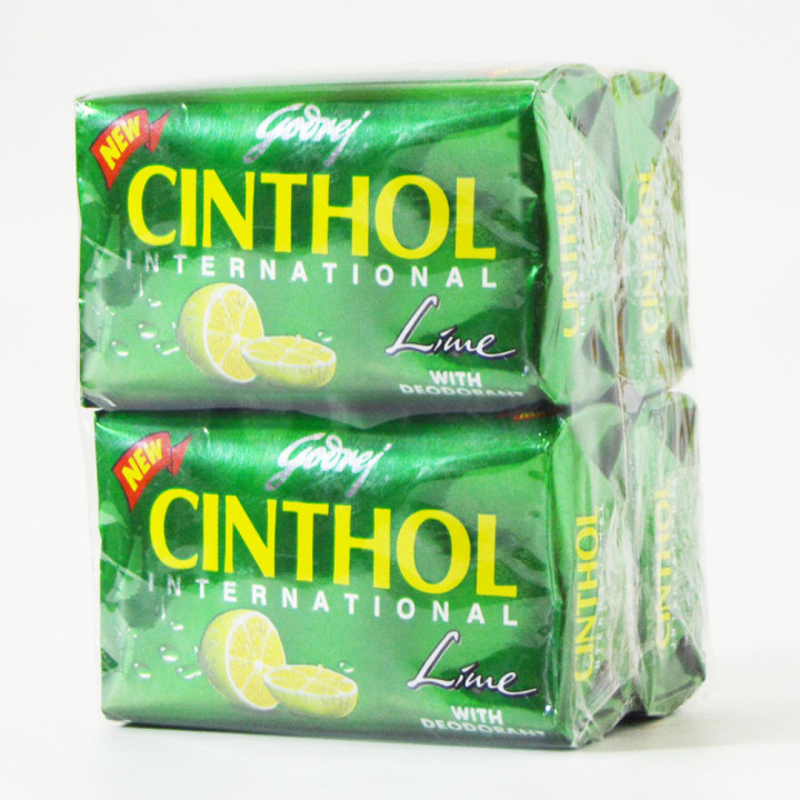 Cinthol Lime Soap Combo Pack, 4 x 175 g
