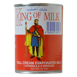King Evaporated Milk, 410 g